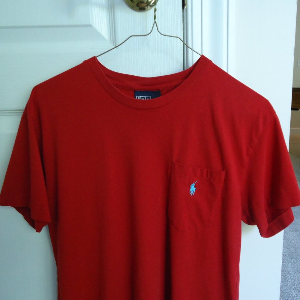 Ralph Lauren Pocket T Shirt Sz S Men Vintage